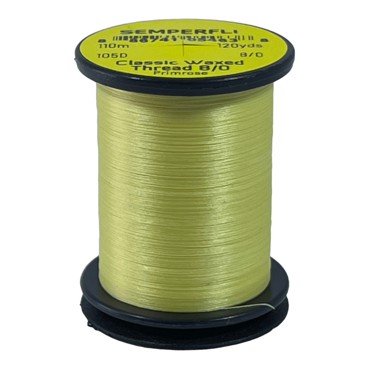 Semperfli Classic Waxed Thread 8/0 110m (120 Yards) Primrose